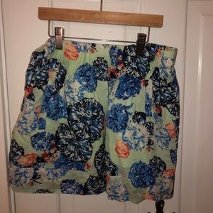 JCrew Floral Skirt